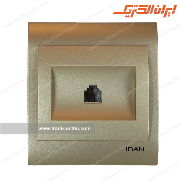 سوکت تلفن ایران بژ