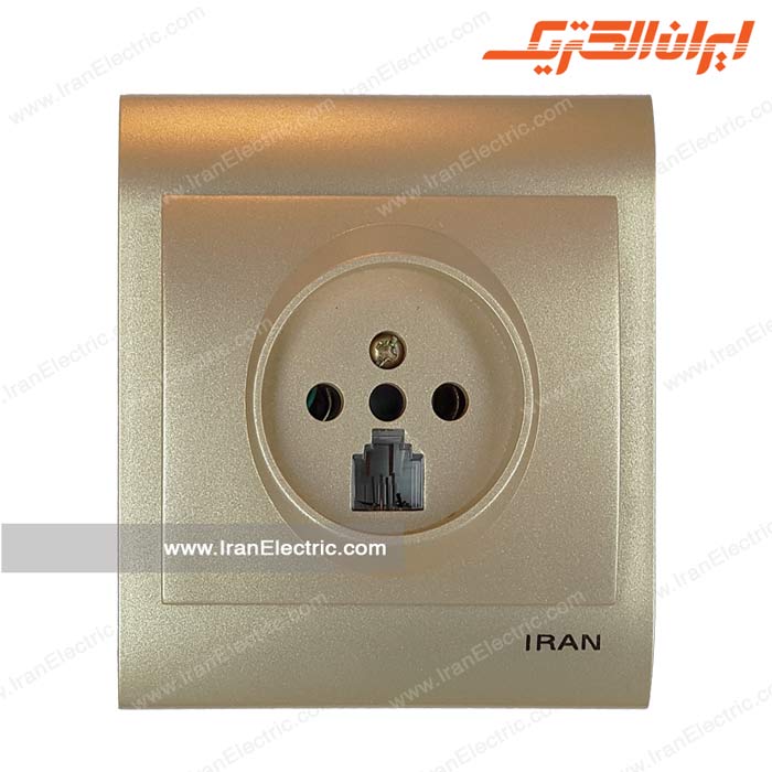 پریز تلفن ایران بژ